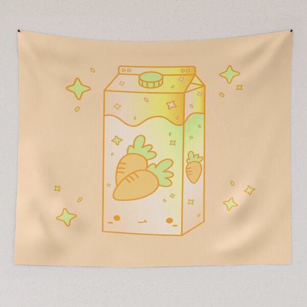 Item preview, Cute And Kawaii Carrot Juice designed and sold by YueHeng Creates ⭐⭐⭐⭐⭐.
