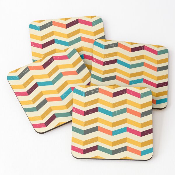 Item preview, Retro Color Geometric Pattern designed and sold by Vector Scout Lab.