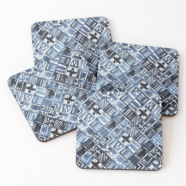 Item preview, Blue summer geo designed and sold by peggieprints.