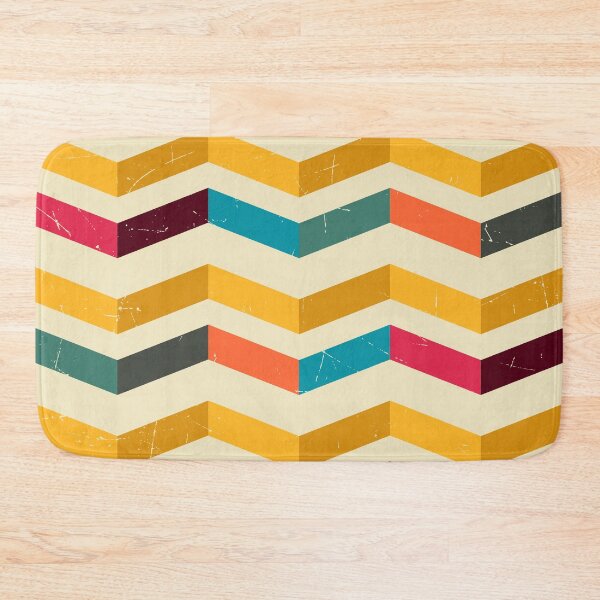 Item preview, Retro Color Geometric Pattern designed and sold by Vector Scout Lab.