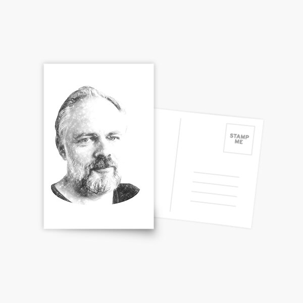 Philip K Dick fan sketch Postcard