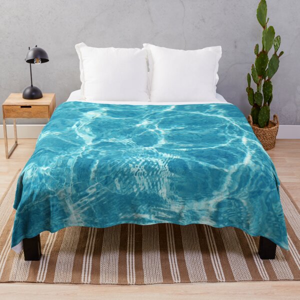 Item preview, Calm Light Blue Crystal Clear Ocean Water Summer Beach Waves Sea designed and sold by natalieritchie.