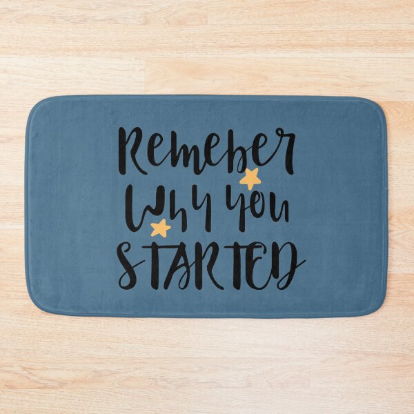 Item preview, Remember why you started designed and sold by CricketDoodles.