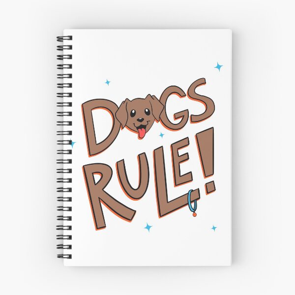 Item preview, Dogs Rule Type Design designed and sold by workofkieu.