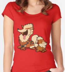 Number 58 and 59 Women's Fitted Scoop T-Shirt
