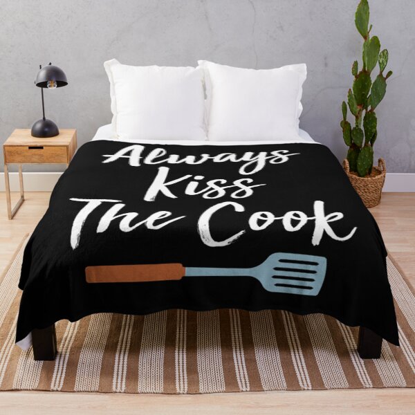 Item preview, Always Kiss The Cook designed and sold by SusanneVogler.