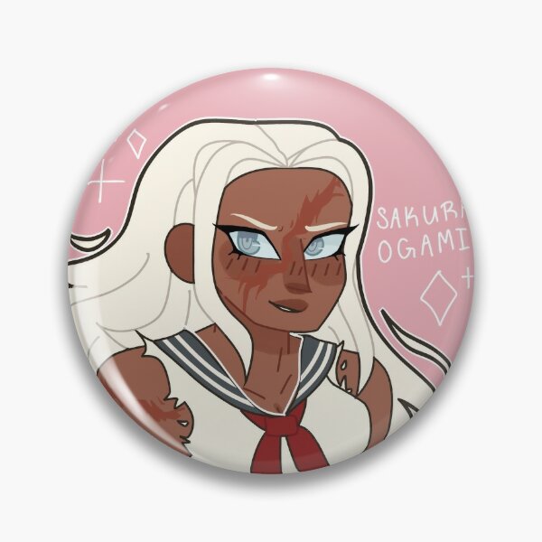 Sakura Ogami Pins And Buttons Redbubble