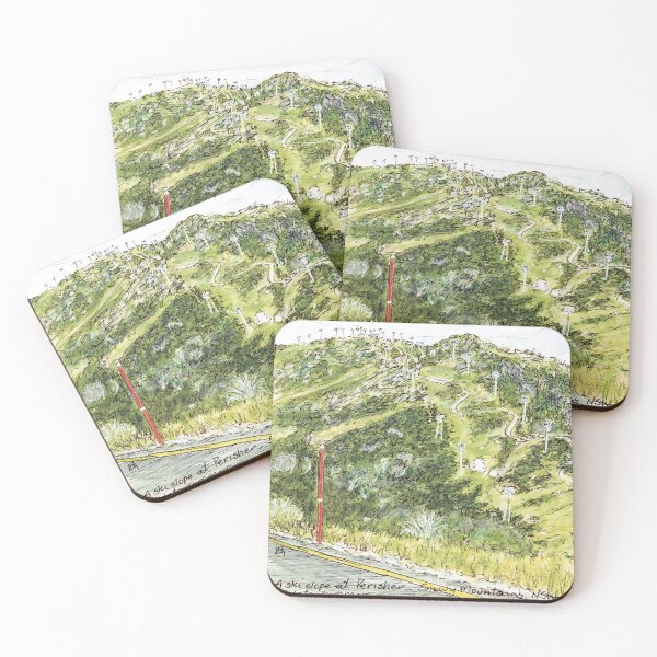 Item preview, Australian Scene - Perisher in summer - Snowy Mountains, NSW, Aus. designed and sold by Anne Huth.