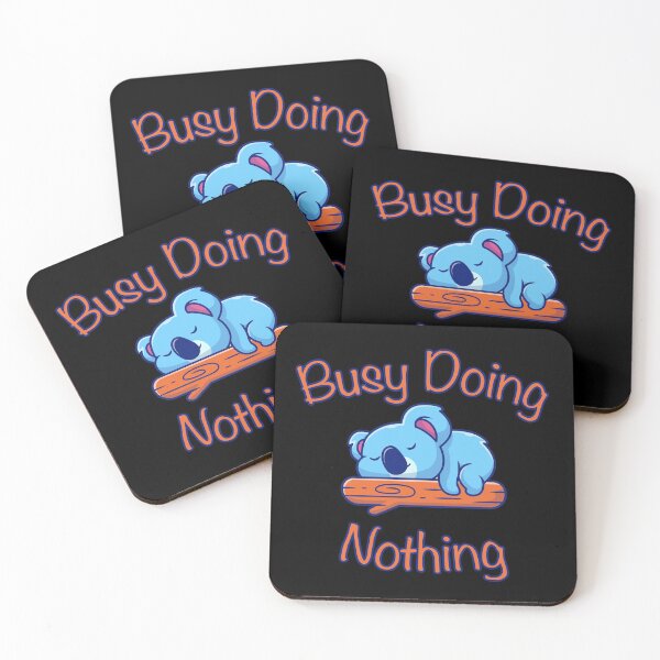 Item preview, Busy Doing Nothing Lazy Koala designed and sold by triangle-studio.