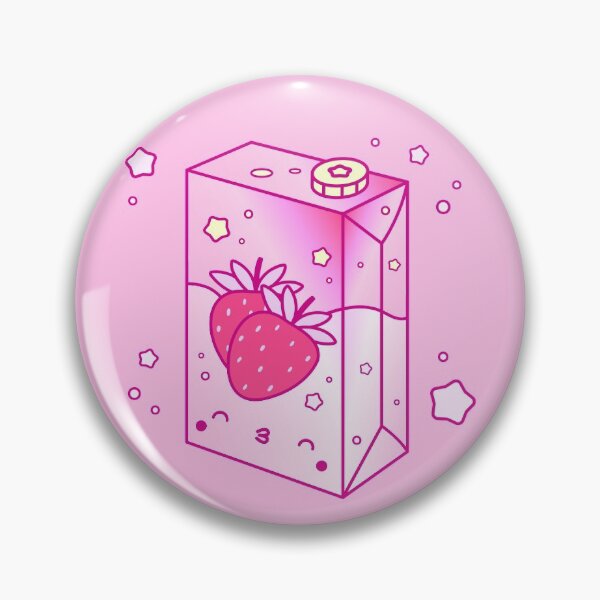 Item preview, Cute And Kawaii Strawberry Juice designed and sold by YueHeng Creates ⭐⭐⭐⭐⭐.