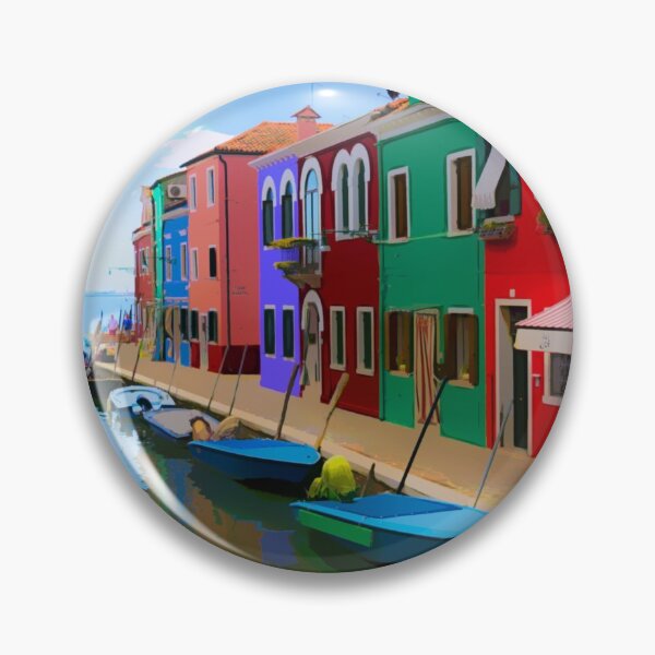 Item preview, Burano artwork from a photo of mine designed and sold by pietrofoto.