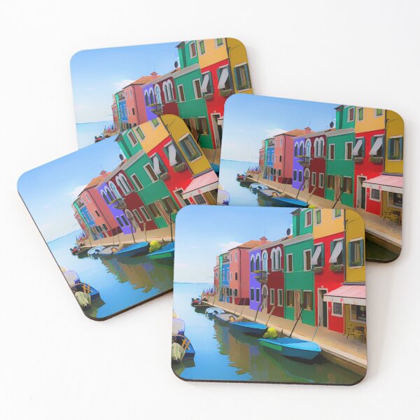Item preview, Burano artwork from a photo of mine designed and sold by pietrofoto.