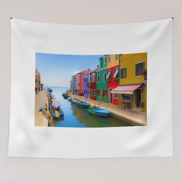 Item preview, Burano artwork from a photo of mine designed and sold by pietrofoto.