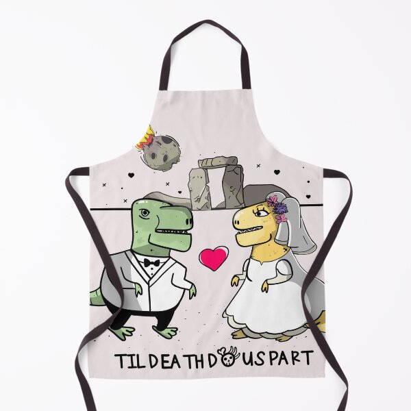 Item preview, Prehistoric love " Til death to us part " designed and sold by Spacepaprika.