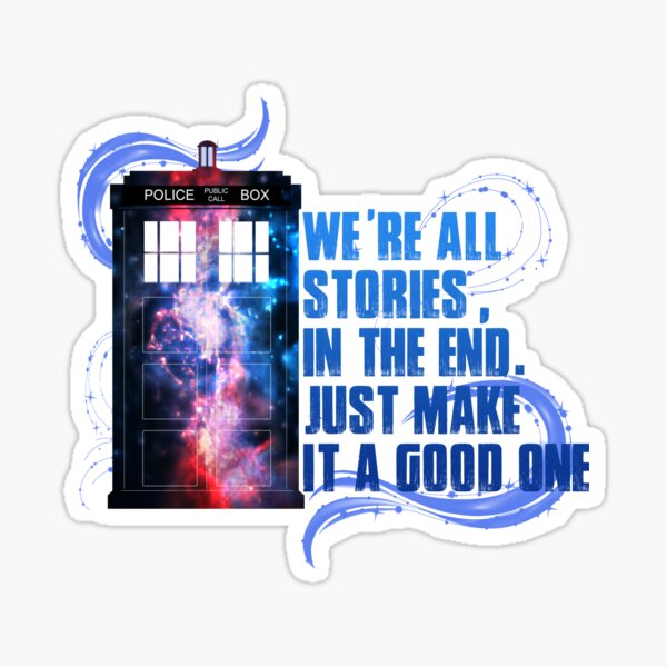 Histoires à la fin Sticker