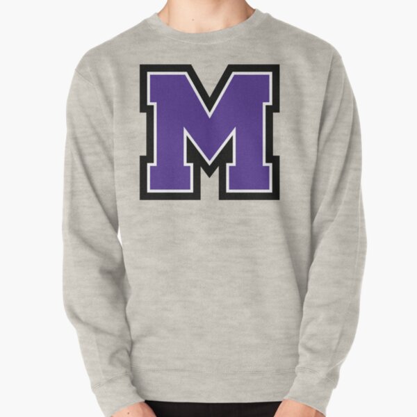 Men's Purple Mount Union Purple Raiders Full-Zip Hoodie