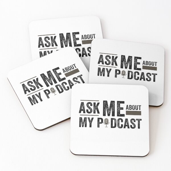 Item preview, Ask Me About My Podcast designed and sold by Jajulile.