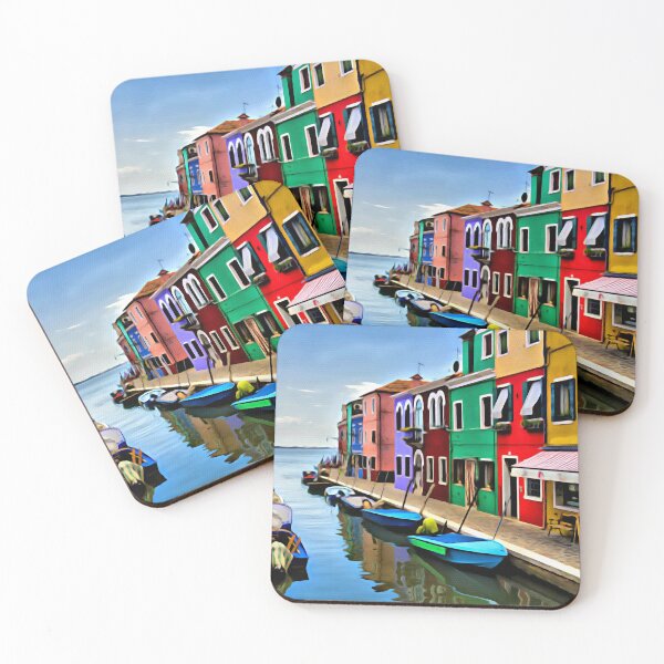 Item preview, Burano artwork from a photo of mine designed and sold by pietrofoto.