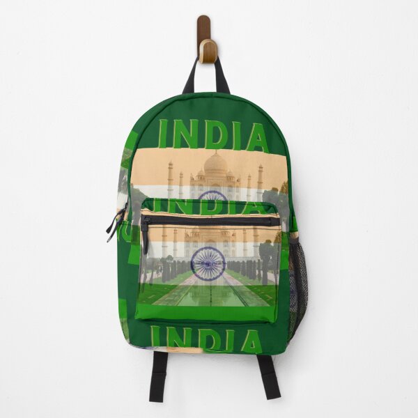 Item preview, Indian flag, Taj Mahal. designed and sold by Sara 2000.