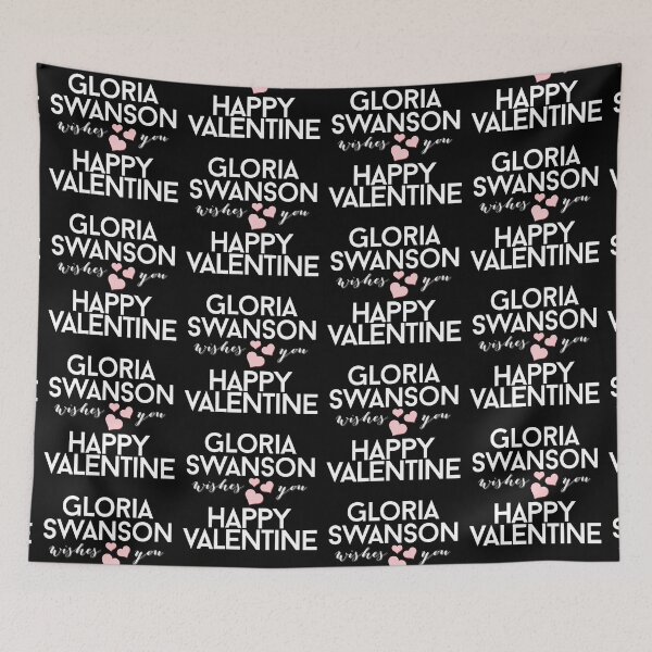 Item preview, Gloria Swanson wishes you Happy Valentine - old hollywood vintage actress designed and sold by Arkadina.