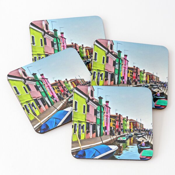 Item preview, Burano artwork from a photo of mine designed and sold by pietrofoto.