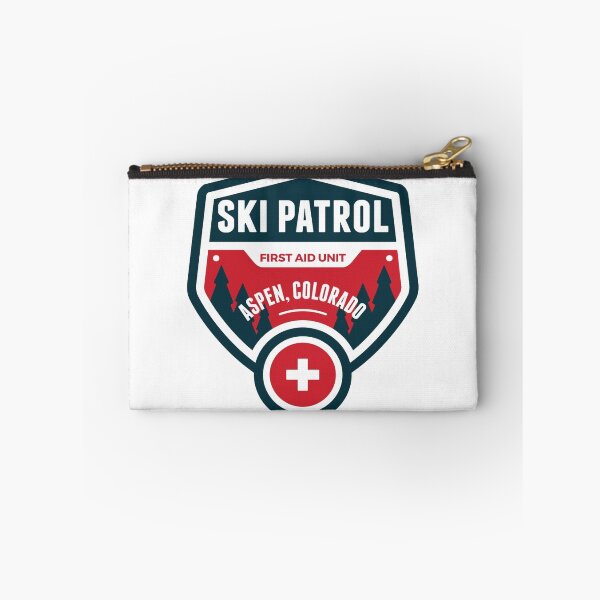 Item preview, Aspen Colorado Skiing Ski Patrol Mountain Art designed and sold by DESTINATIONS DECAL.