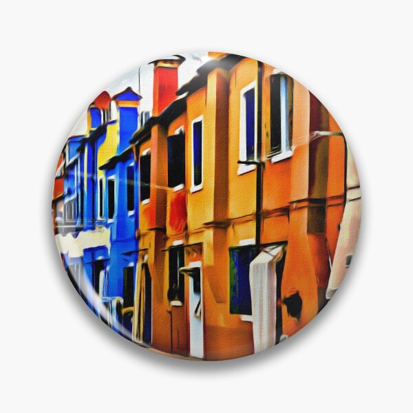 Item preview, Burano artwork from a photo of mine designed and sold by pietrofoto.