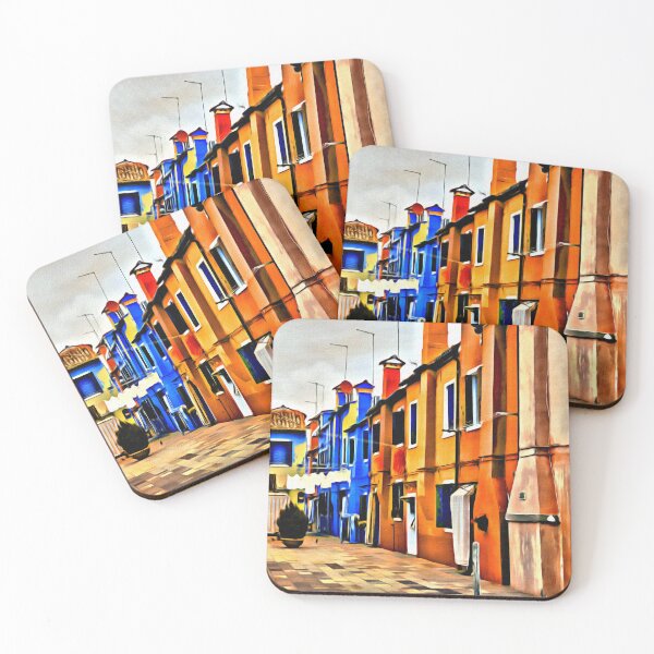 Item preview, Burano artwork from a photo of mine designed and sold by pietrofoto.
