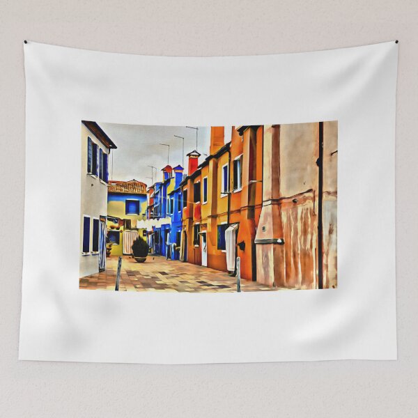 Item preview, Burano artwork from a photo of mine designed and sold by pietrofoto.