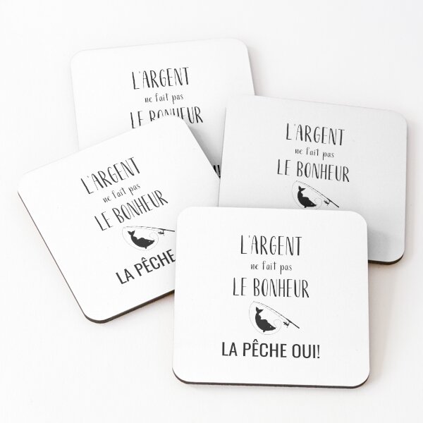 Aperçu de l'œuvre L'argent ne fait pas le bonheur pêche créée et vendue par ProShirtDesign.