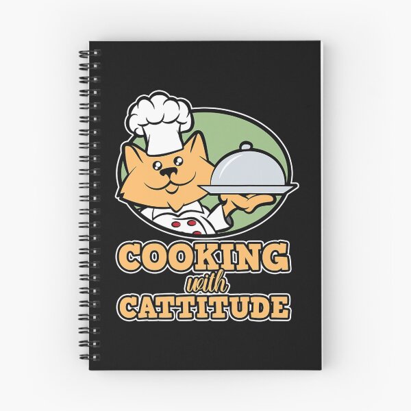 Item preview, Cat Chef Cook for Men Cooking with Cattitude designed and sold by SusanneVogler.