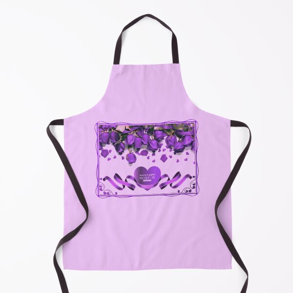 Item preview, Happy Valentine’s Day! Purple Roses (on Lt. Purple) designed and sold by PawsitiveMum.