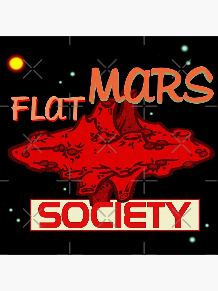 Flat MARS Society Premium Matte Vertical Poster