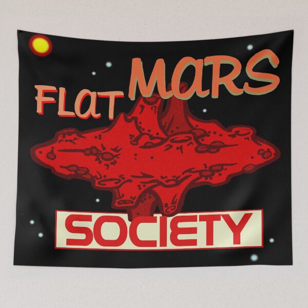 Item preview, Flat MARS Society designed and sold by sandpiperstudio.