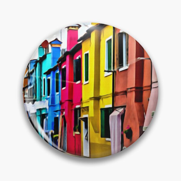 Item preview, Burano artwork from a photo of mine designed and sold by pietrofoto.