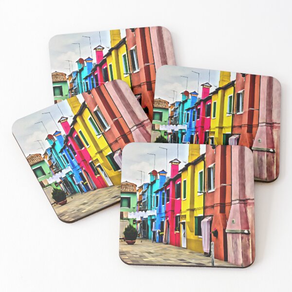 Item preview, Burano artwork from a photo of mine designed and sold by pietrofoto.