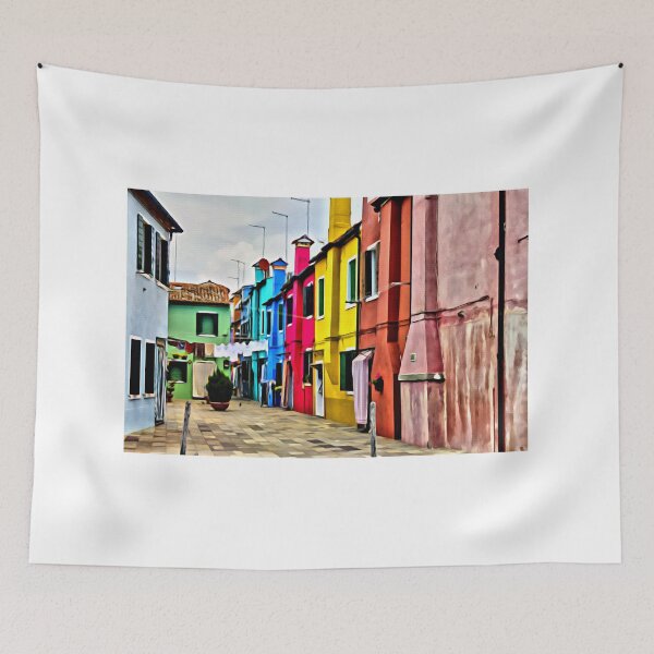 Item preview, Burano artwork from a photo of mine designed and sold by pietrofoto.