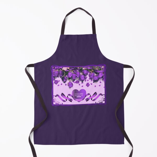 Item preview, Happy Valentine’s Day! Purple Roses (on Dk. Purple) designed and sold by PawsitiveMum.