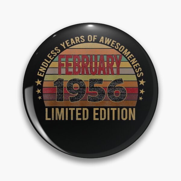 Item preview, 65 year old 65th birthday decoration February 1956 Men Gift designed and sold by michaelscoe.