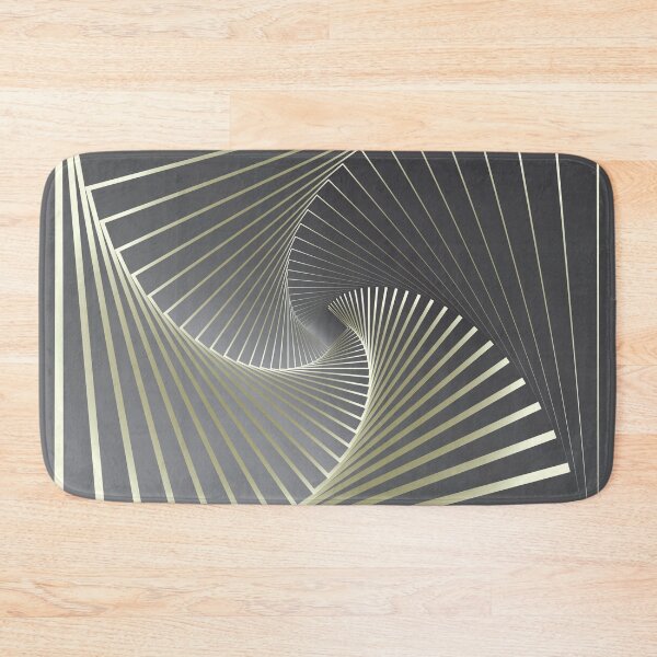 Item preview, gray yellow twirl designed and sold by feiermar.