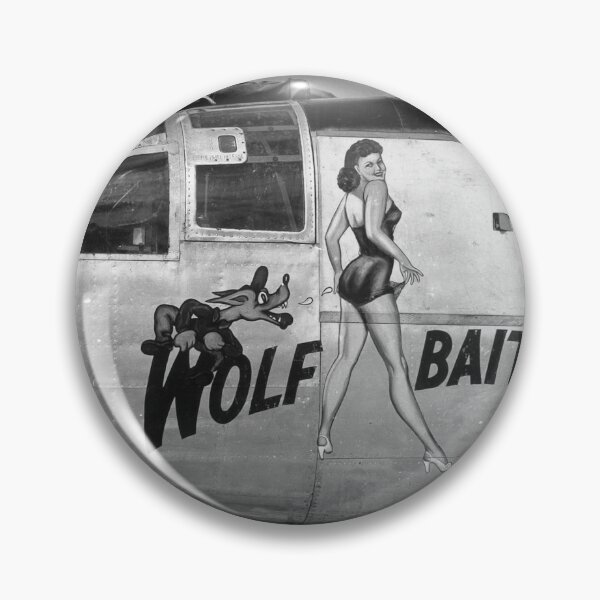 Item preview, ww2 fighter wolf bait designed and sold by KarmaRoots.