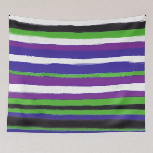 Item preview, Color composition E - stripes in acrylic designed and sold by Psychopeeet.