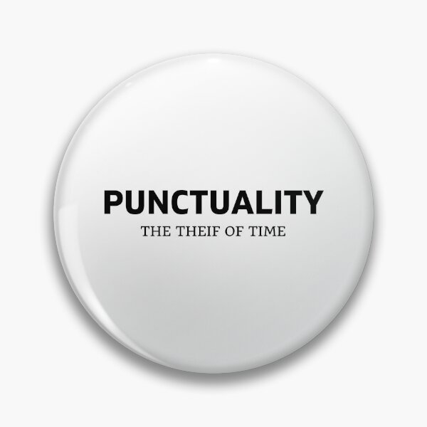 Item preview, Punctuality designed and sold by InputVSOutput.