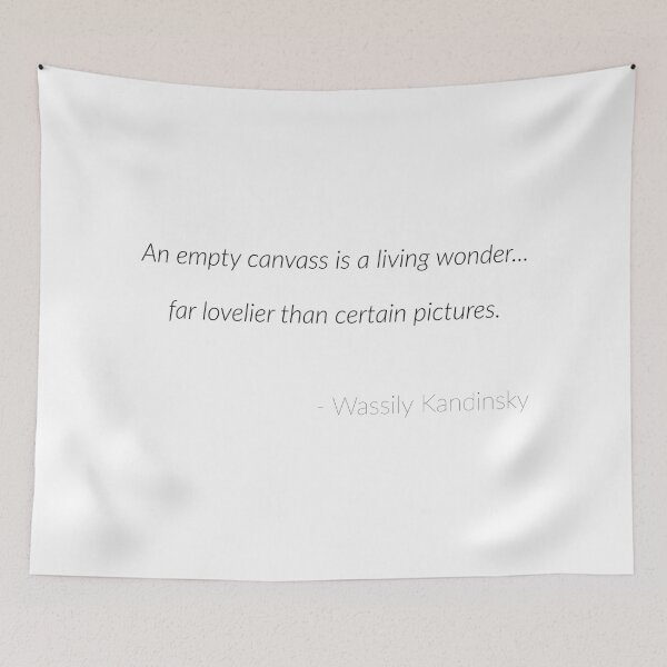 Item preview, Wassily Kandinsky Quote designed and sold by Magic-Moon.