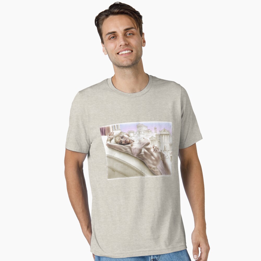 Vista previa del artículo con la obra «Camiseta esencial», diseñado y vendido por jairovalverde.