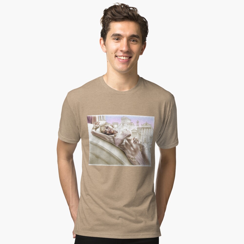 Vista previa del artículo con la obra «Camiseta de tejido mixto», diseñado y vendido por jairovalverde.