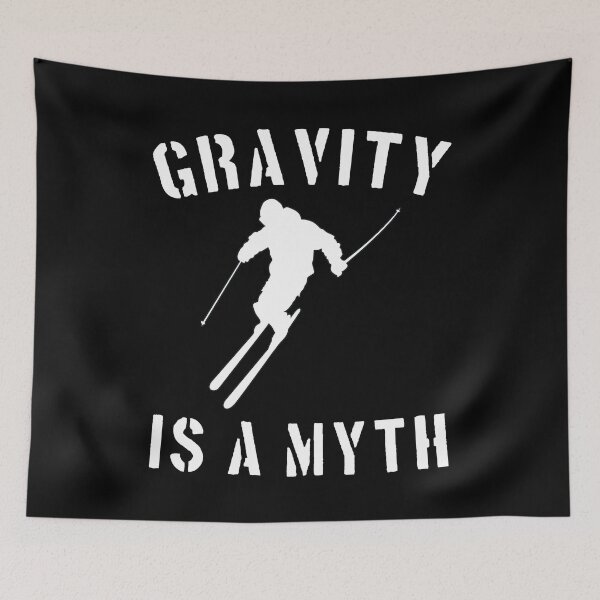 Item preview, Skiing Get Well Gift Stunts gravity is a myth designed and sold by 123428094.