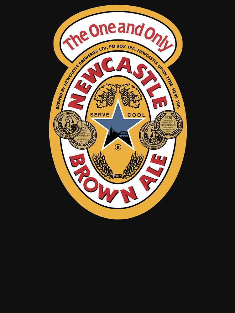 newcastle united newcastle brown ale shirt