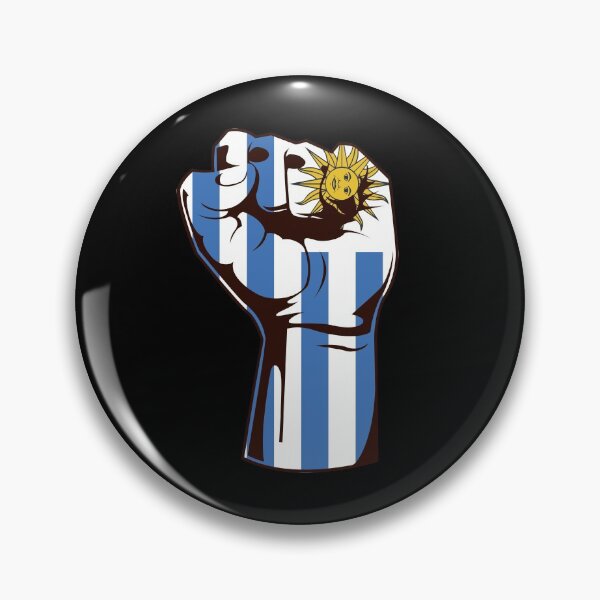 Artikelvorschau, Uruguay Flag Fist Ich liebe Uruguay entworfen und verkauft von 123428094.