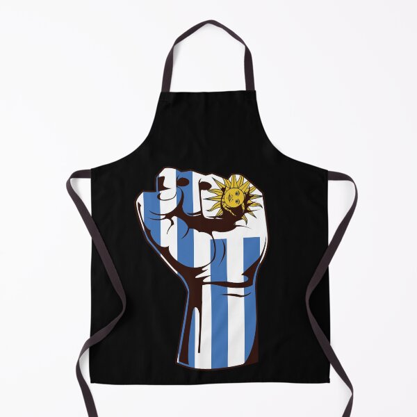 Artikelvorschau, Uruguay Flag Fist Ich liebe Uruguay entworfen und verkauft von 123428094.